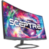 Sceptre - Monitor para juegos curvo de 24,5
