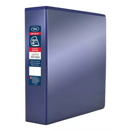Carpeta Brillante Wilson Jones 2 Pulgadas Arillo D 520h