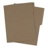 Folder Reciclado Tamaño Carta Ecológico Kraft 500 Folders