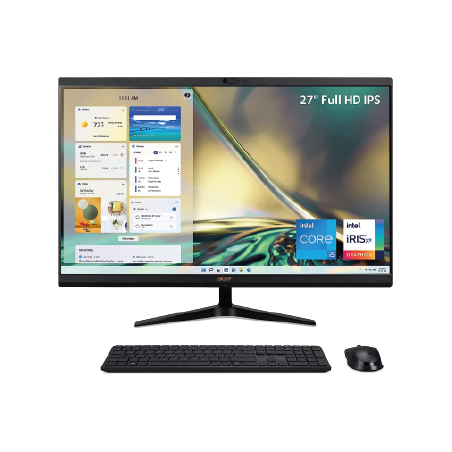 acer Aspire C27-1700-UA91 AIO Desktop | 27" Full HD IPS Display |